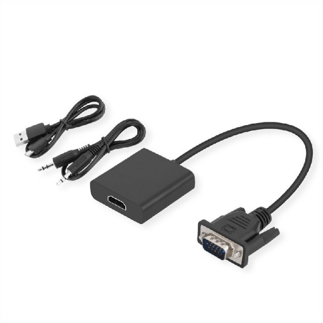 Kablovi, adapteri i punjači - ROTRONIC STANDARD CABLEADAPTER VGA-DDMI M/F W/AUDIO W/POWER CORD - Avalon ltd